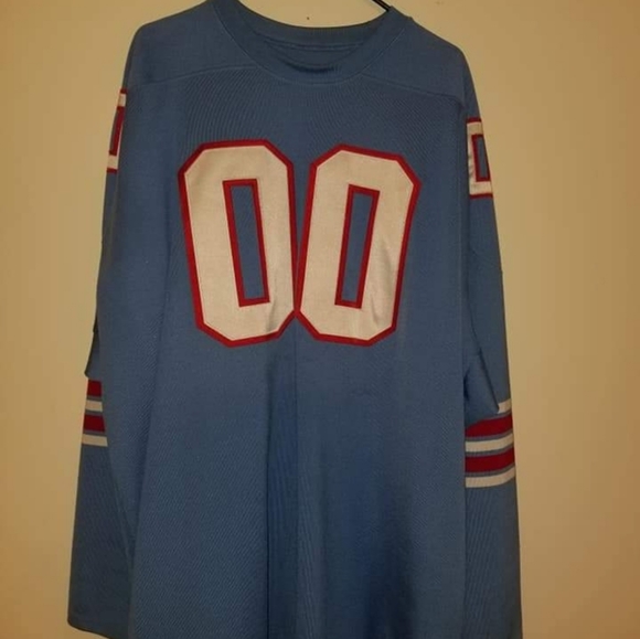 Authentic  Mitchell  And Ness long sleeve  jersey 1970 Home  Ken Burrough sz 60 - Picture 2 of 3